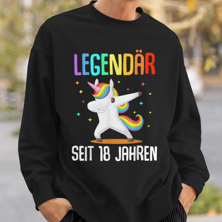 18 Geburtstag Geschenk Mädchen 18 Geburtstag Deko Junge V2 Sweatshirt Geschenke für Ihn