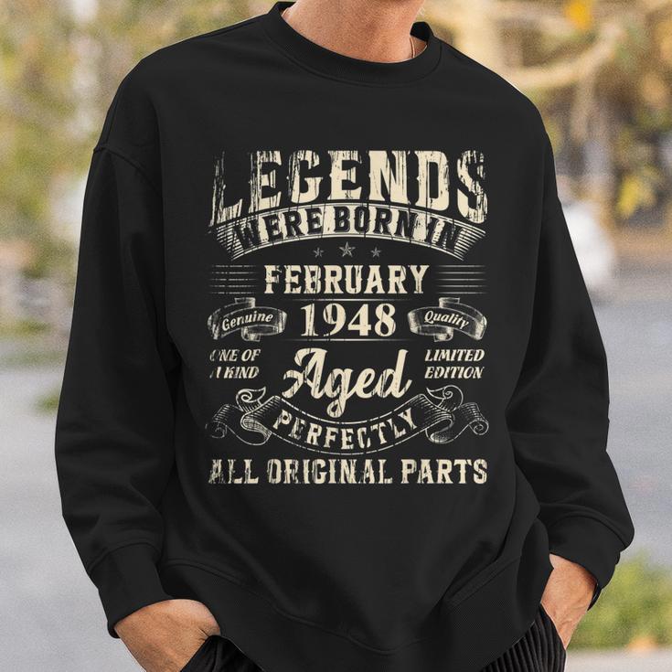 1948 Vintage Sweatshirt zum 75. Geburtstag für Männer und Frauen Geschenke für Ihn