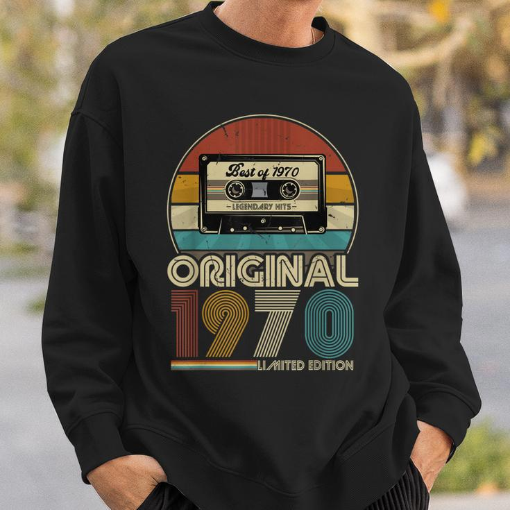 1970 Vintage Geburtstag Sweatshirt, Retro Design für Männer und Frauen Geschenke für Ihn