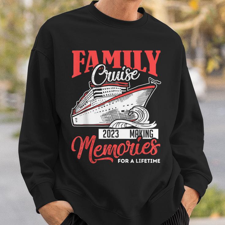 Family Cruise  2023 Vacation Funny Party Trip Ship Gift  Sweatshirt