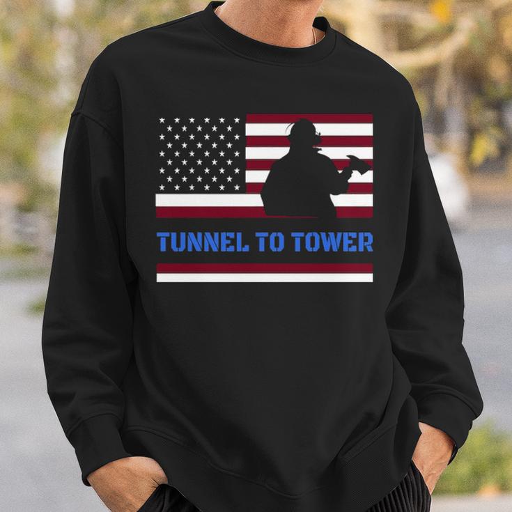 Rush Tunnel To Tower   Vintage Firefighter Gift V2 Sweatshirt