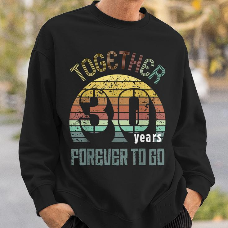 30Th Years Wedding Anniversary Gifts For Couples Matching 30 Sweatshirt Gifts for Him