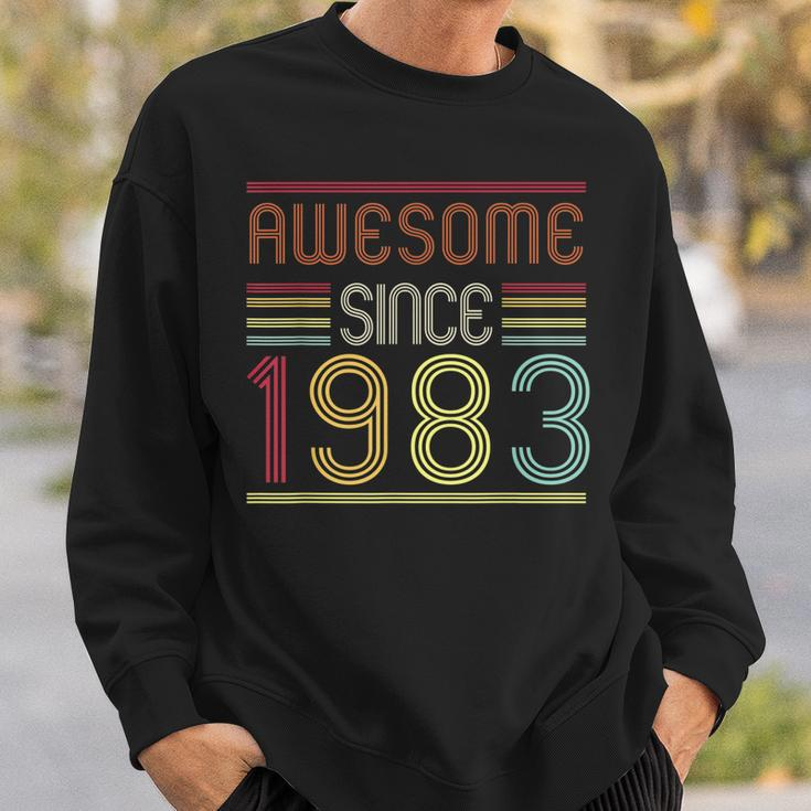 40 Year Old Gifts Made In 1983 Vintage 40Th Birthday Retro Men Women Sweatshirt Graphic Print Unisex Gifts for Him