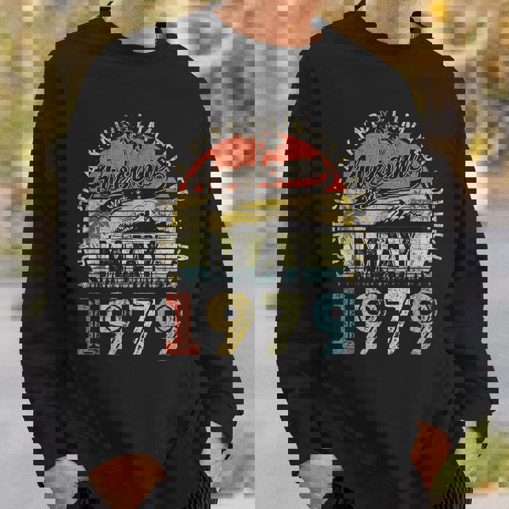 44 Year Old Awesome Since May 1979 44Th Birthday Sweatshirt Gifts for Him