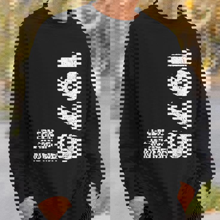 47 Jahre Legende Sweatshirt, November 1975 Geboren Geschenke für Ihn