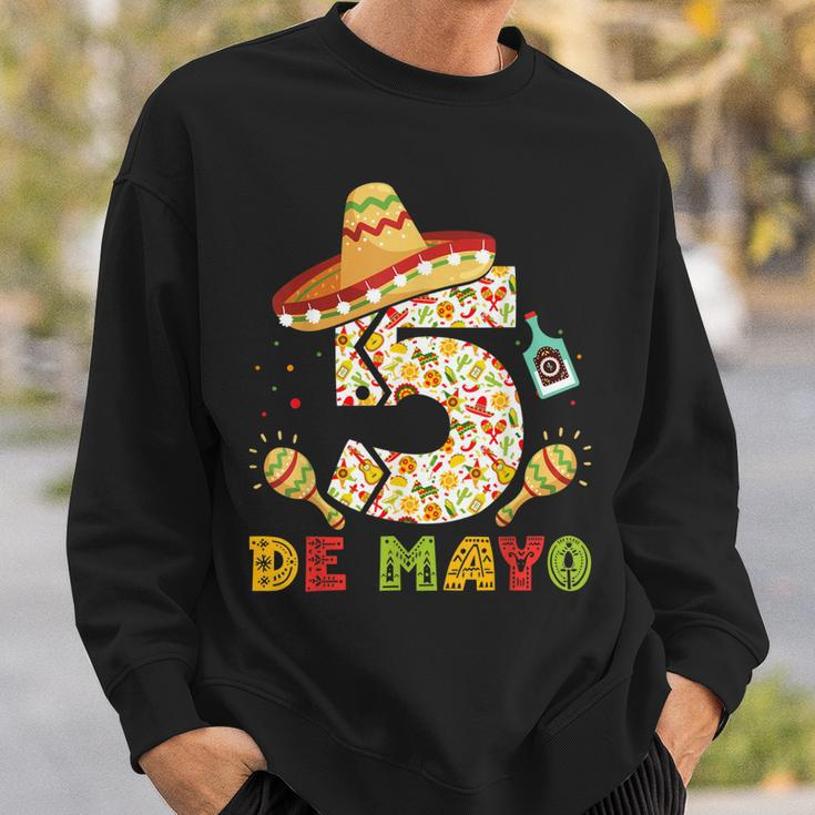 5 De Mayo Fiesta Party Mexican Fiesta Sombrero Sweatshirt Gifts for Him