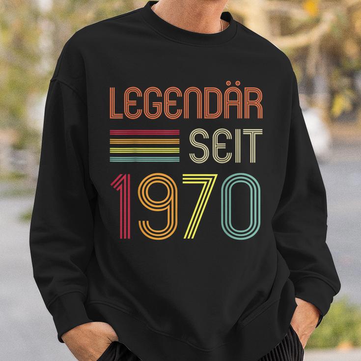 51 Geburtstag Legendär Seit 1970 Geschenk Sweatshirt Geschenke für Ihn