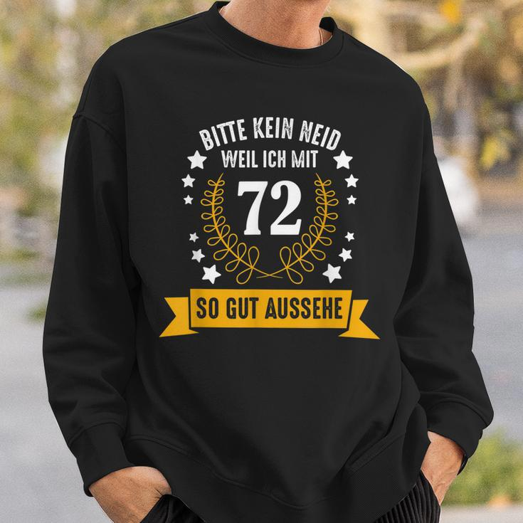72 Jahre Geburtstag Geschenke Deko Mann Frau Lustiges Sweatshirt Geschenke für Ihn