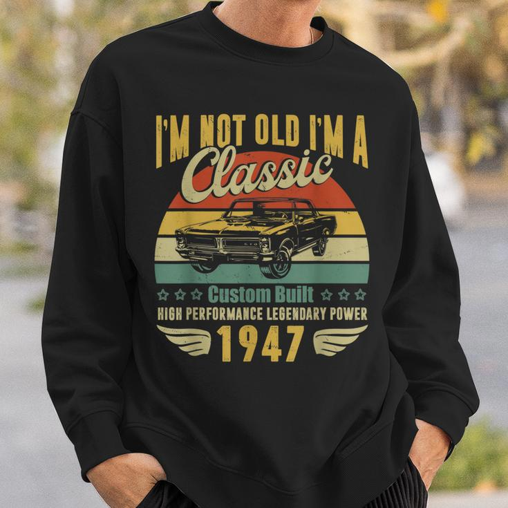 75Th Birthday Decorations Vintage Gifts For 75 Year Old Man Sweatshirt Gifts for Him