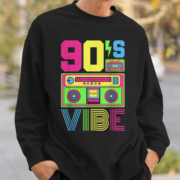 90S Vibe 1990 Style Fashion 90 Theme Outfit Nineties Costume Sweatshirt Gifts for Him