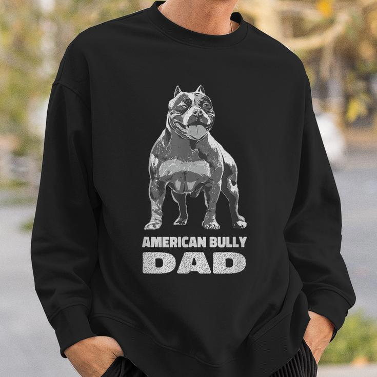 American Bully Dad American Pitbull Terrier Muscle Gift For Mens Sweatshirt Gifts for Him