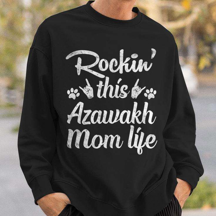 Azawakh Mom Rockin This Dog Mom Life Best Owner Mother Day Sweatshirt Gifts for Him