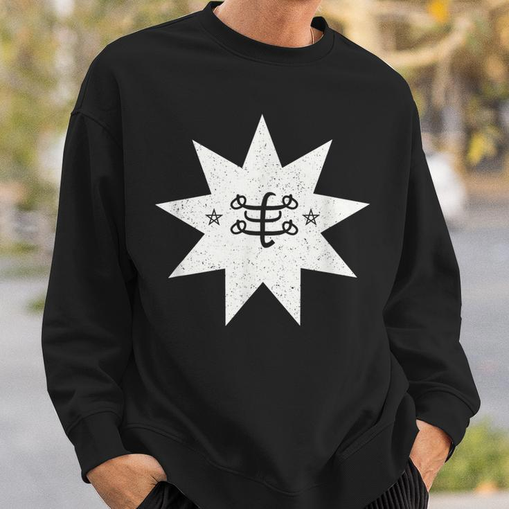 Bahai Faith Star Ringstone Symbol Sweatshirt Gifts for Him