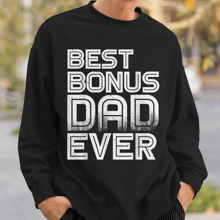 Best Bonus Dad Ever Retro Fathers Gift Idea Gift For Mens Sweatshirt Gifts for Him