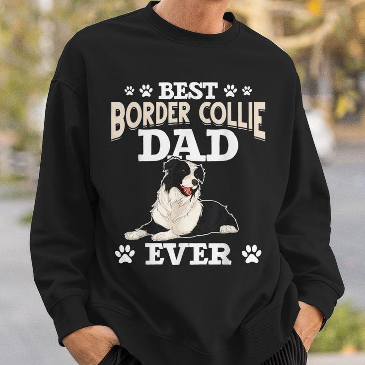 Best Border Collie Dad Ever Fathers Day Border Collie Sweatshirt Gifts for Him