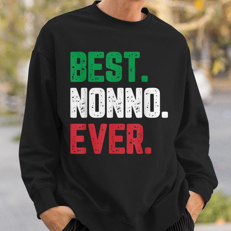 Best Nonno Ever Funny Quote Gift Christmas Sweatshirt Gifts for Him