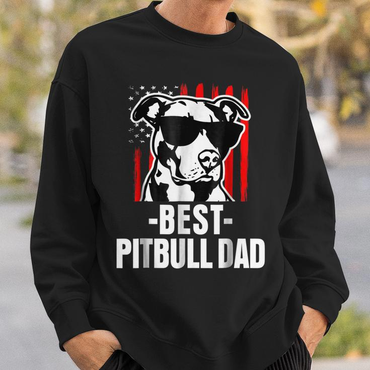 Best Pitbull Dad Mens Funny American Pit Bull Gift For Mens Sweatshirt Gifts for Him