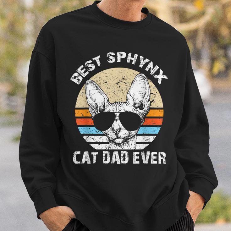 Best Sphynx Cat Dad Hairless Cat Father Mens Jt Sweatshirt Gifts for Him