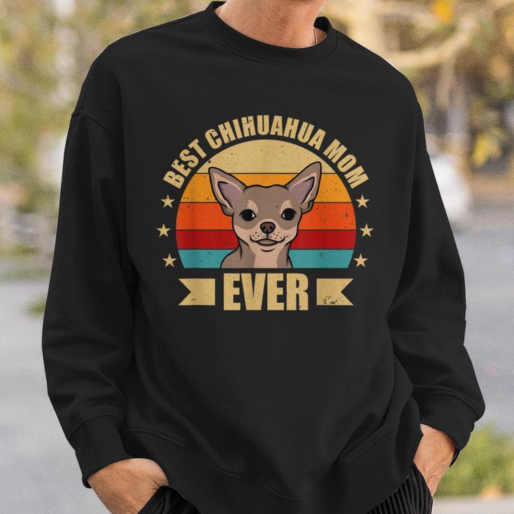 Beste Chihuahua Mama Aller Zeiten Sweatshirt für Hundeliebhaberinnen Geschenke für Ihn