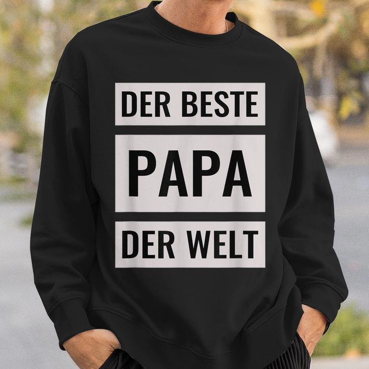 Bester Papa Der Welt Sweatshirt, Geschenkidee zum Vatertag Geschenke für Ihn