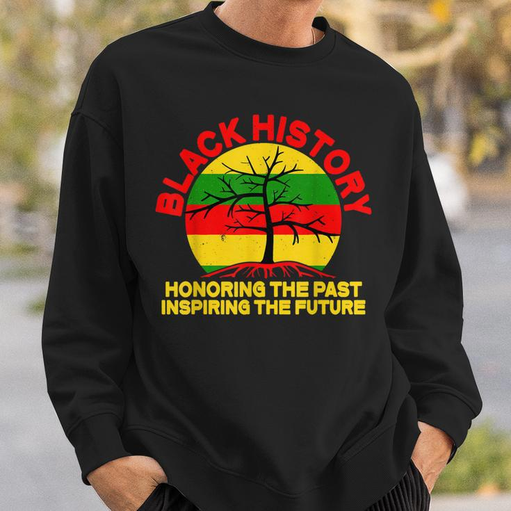 Black History Honoring The Past Inspiring The Future Sweatshirt Gifts for Him