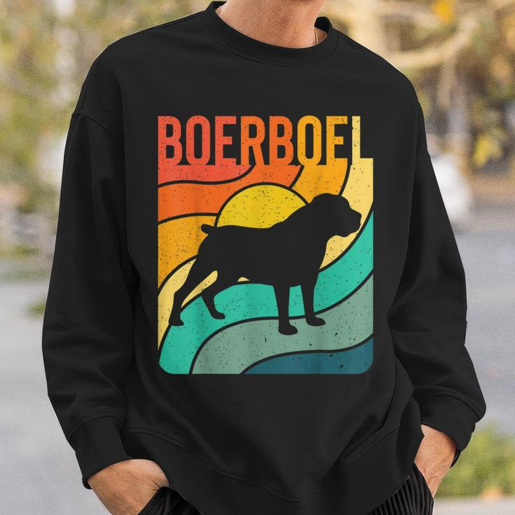 Boerboel Vintage Retro Dog Lover Mom Dad Gift Sweatshirt Gifts for Him