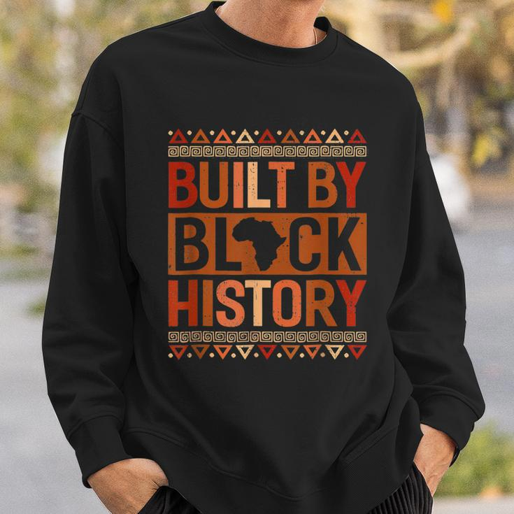 Built By Black History Melanin Black History Month Men Women Sweatshirt Gifts for Him