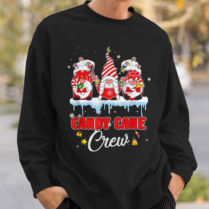 Candy Cane Crew Funny Gnome Family Christmas Merry Xmas 2022 Men Women Sweatshirt Graphic Print Unisex Gifts for Him
