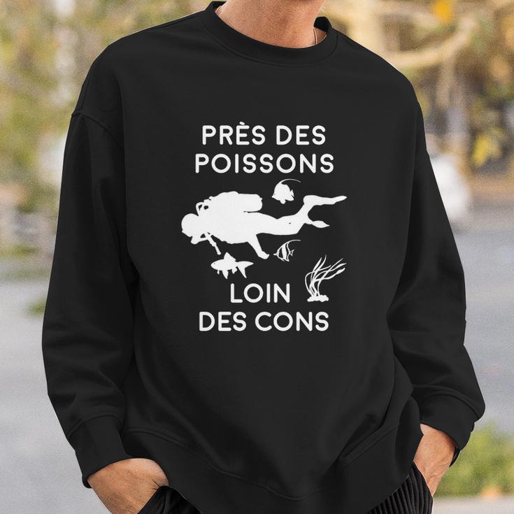 Chasse Sous Marine Plongée Sweatshirt Geschenke für Ihn