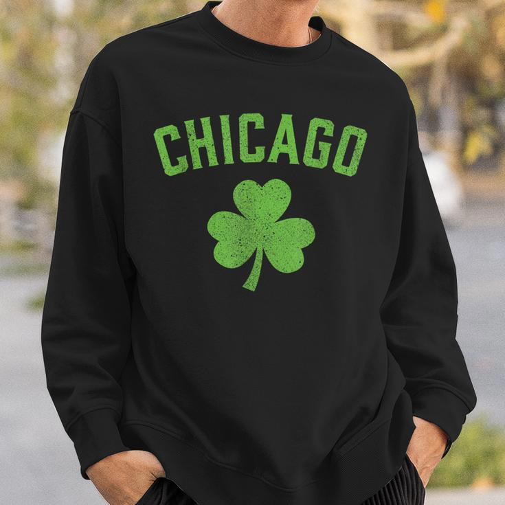 Chicago St Patricks Day - Pattys Day Shamrock  Sweatshirt Gifts for Him