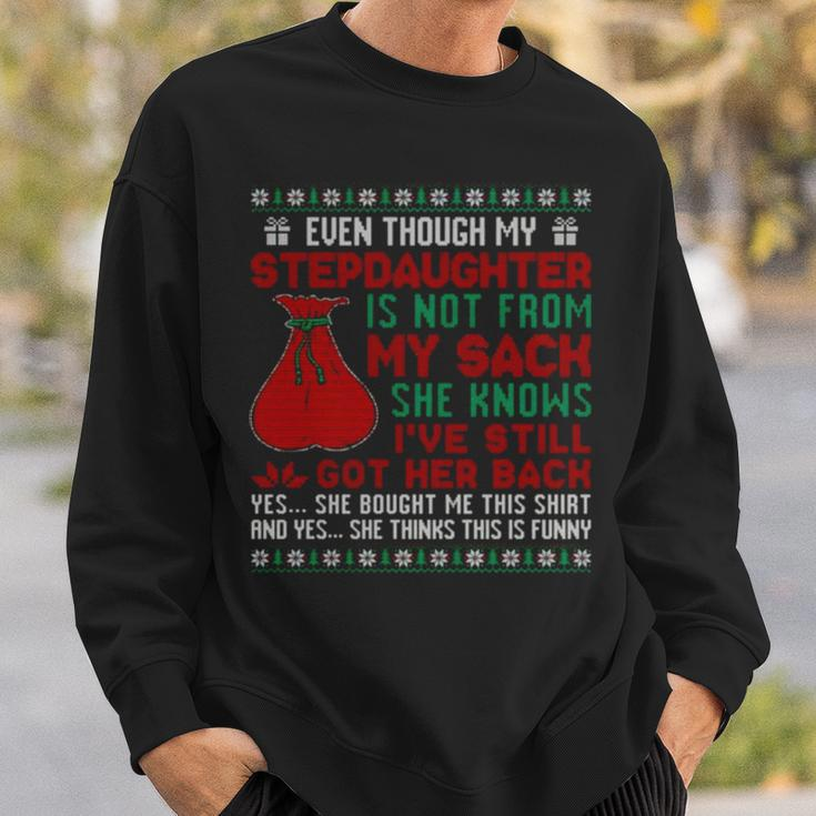 Christmas Bonus Dad Sweatshirt Gifts for Him