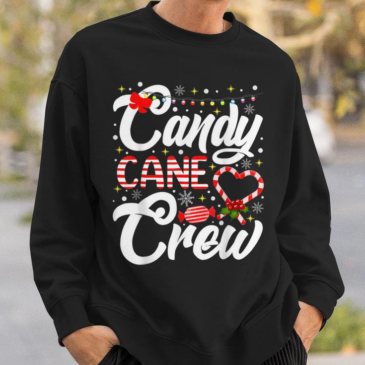 Christmas Candy Lover Funny Xmas Candy Cane Crew Men Women Sweatshirt Graphic Print Unisex Gifts for Him