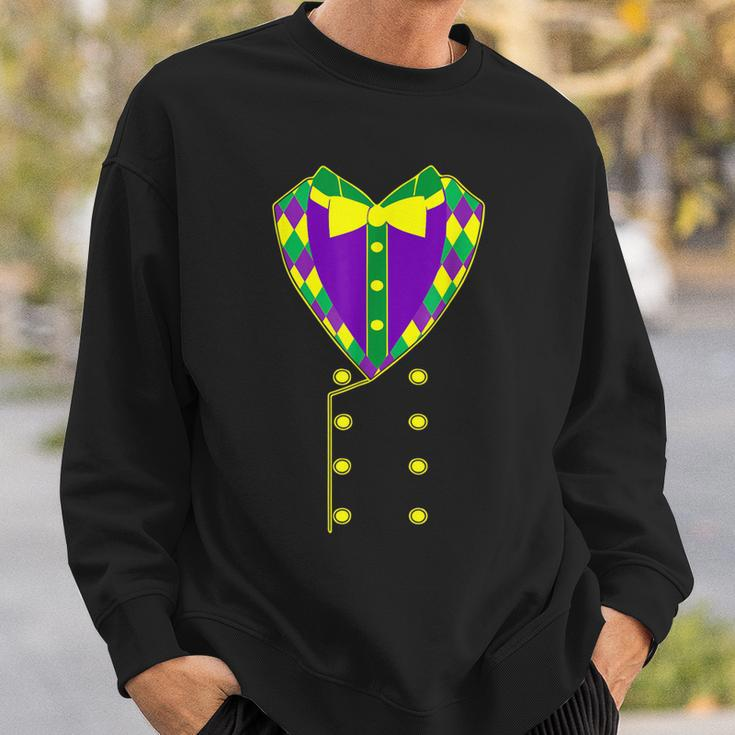 Cool Mardi Gras Tuxedo Suit New Orleans Festival Parade Sweatshirt Gifts for Him