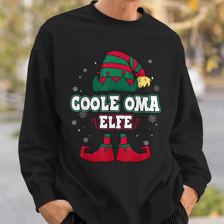 Coole Oma Elfe Partnerlook Weihnachten Sweatshirt Geschenke für Ihn