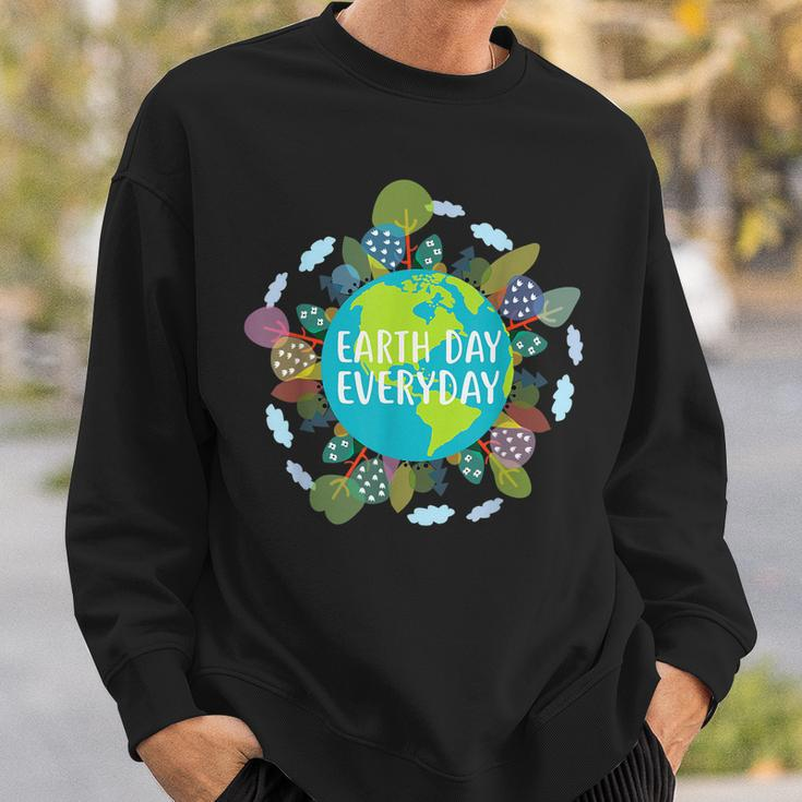 Cute Earth Day Everyday Environmental Protection Gift Sweatshirt Gifts for Him