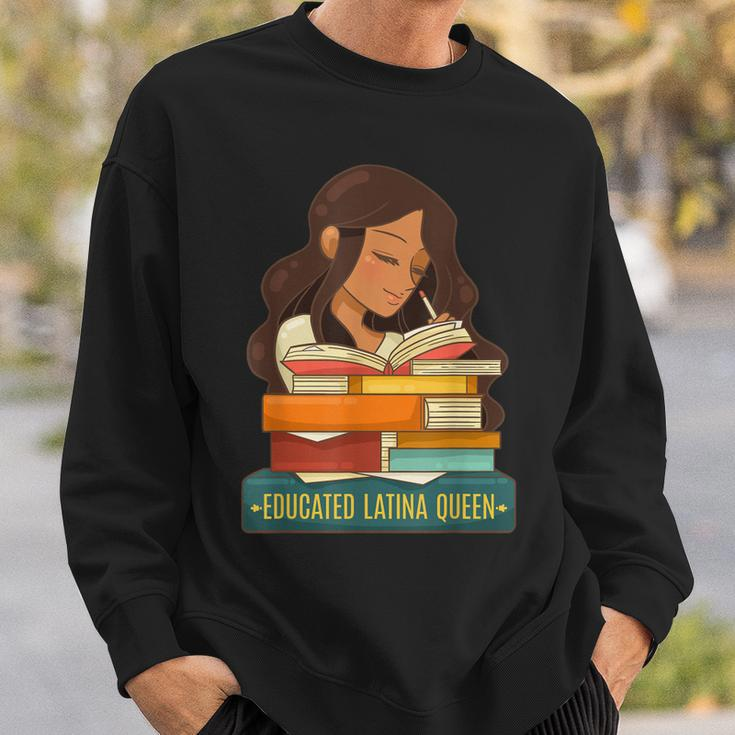 Cute Educated Latina Queen Gift Sweatshirt Gifts for Him
