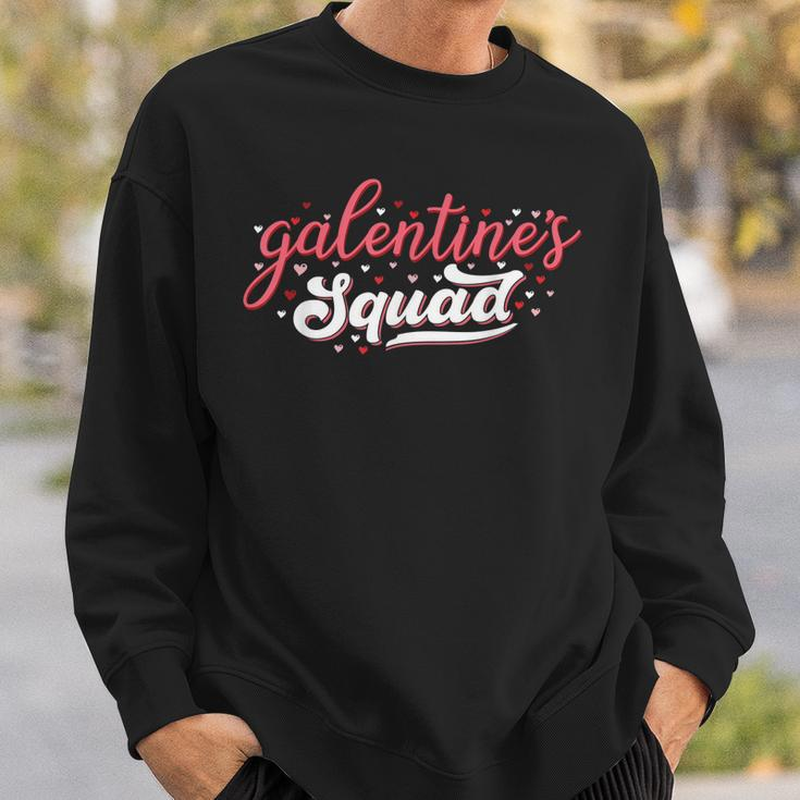 Cute Galentines Squad Gang For Girls Funny Galentines Day Sweatshirt Gifts for Him