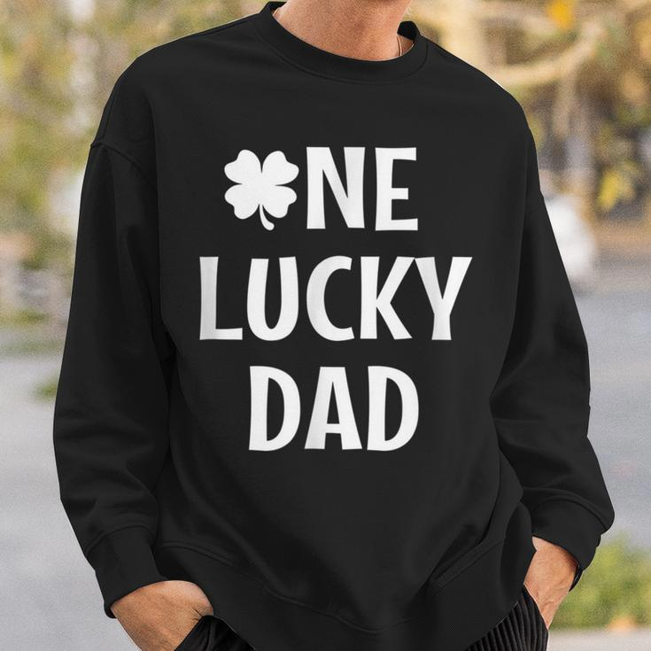 Dad Pregnancy Announcement St Patricks Day Sweatshirt Gifts for Him