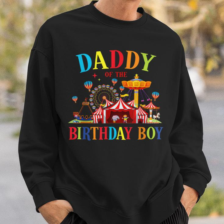 Daddy Of The Birthday Boy Circus Family Matching Sweatshirt Gifts for Him