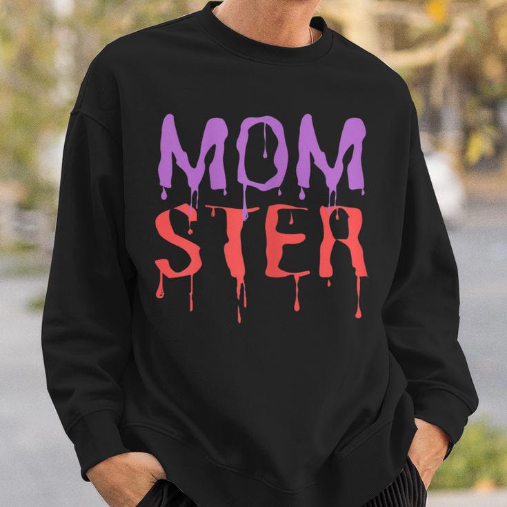 Damen Momster Halloween Kostüm Für Mama Geschenk Sweatshirt Geschenke für Ihn