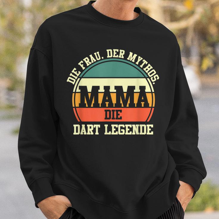 Dart Mama Mutter Dartsspieler Darts Sweatshirt Geschenke für Ihn