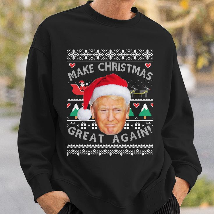 Donald Trump Christmas Sweatshirt Gifts for Him