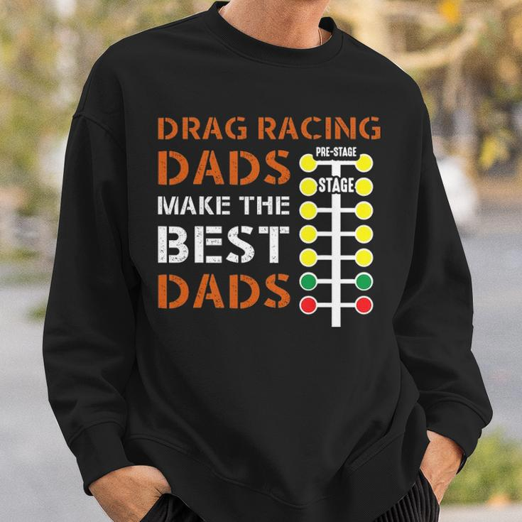 Drag Racing Dad Mechanic Dragster Daddy Racer Sweatshirt Gifts for Him