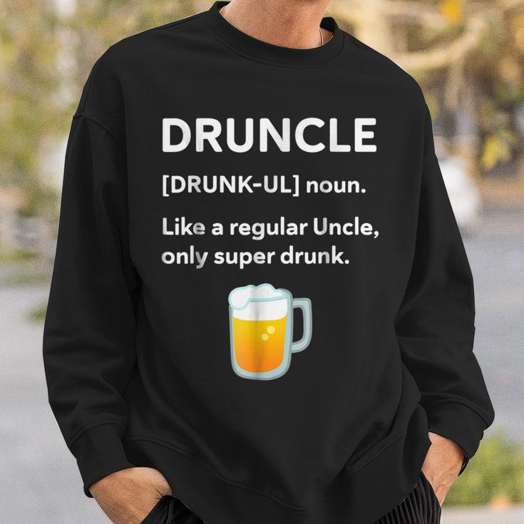 Druncle| Beer Gift For Men | Uncle Gifts Sweatshirt Gifts for Him