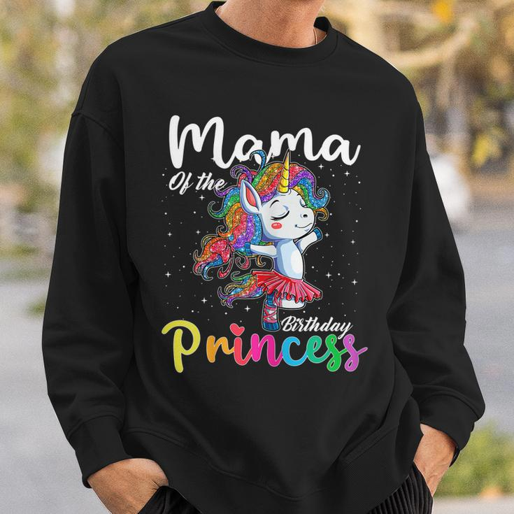 Einhorn Mama Sweatshirt für Geburtstags Prinzessin Tanz Geschenke für Ihn
