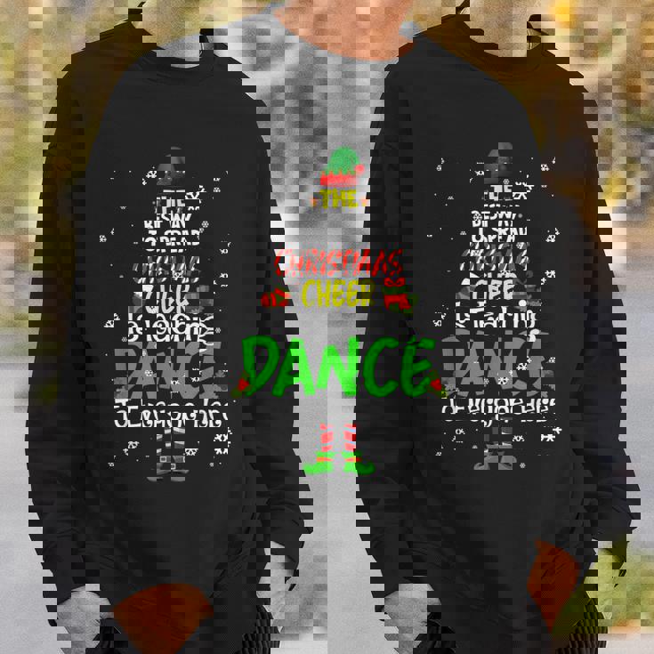 Elf Dance Teacher Best Way Christmas Cheer Is Teaching Dance V3 Men Women Sweatshirt Graphic Print Unisex Gifts for Him