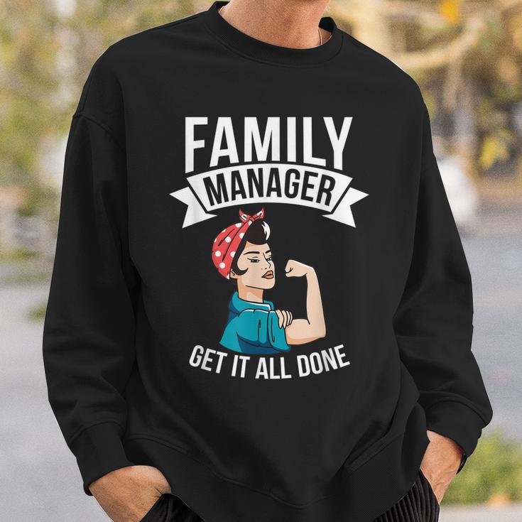 Familienmanager Bekommen Alles Hin Beste Mama Aller Zeiten Sweatshirt Geschenke für Ihn