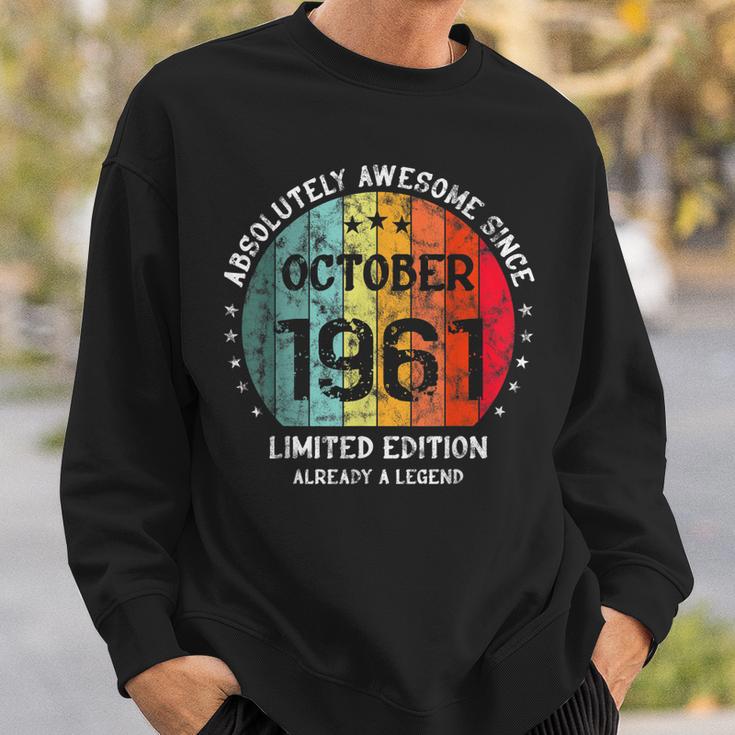 Fantastisch Seit Oktober 1961 Männer Frauen Geburtstag Sweatshirt Geschenke für Ihn