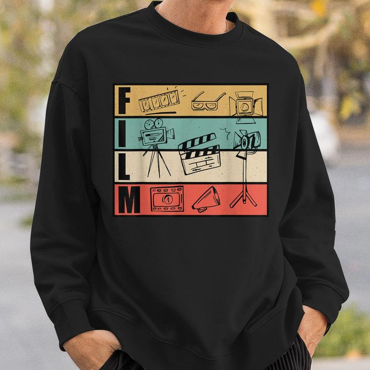 Filmmaker And Movie Director Design For Filming Cameraman Sweatshirt Gifts for Him