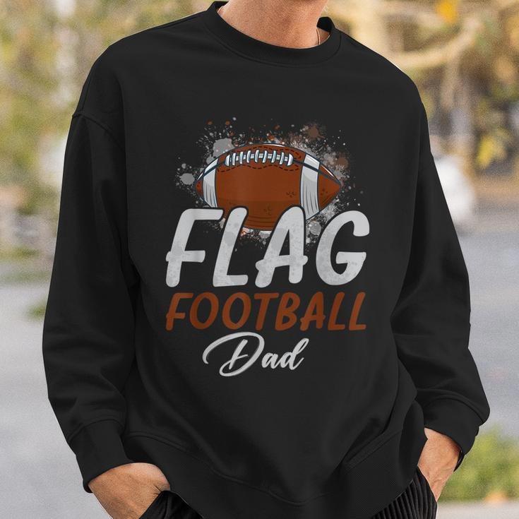 Flag Football Dad Proud Dad Of Ballers Fathers Day Sweatshirt Gifts for Him